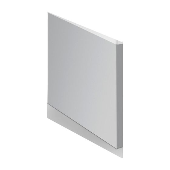 Duravit No.1 Badewanne 480x1000x1700mm, 210l, Weiß glänzend, Trapezförmig, Einbau, 1 Rückenschräge L