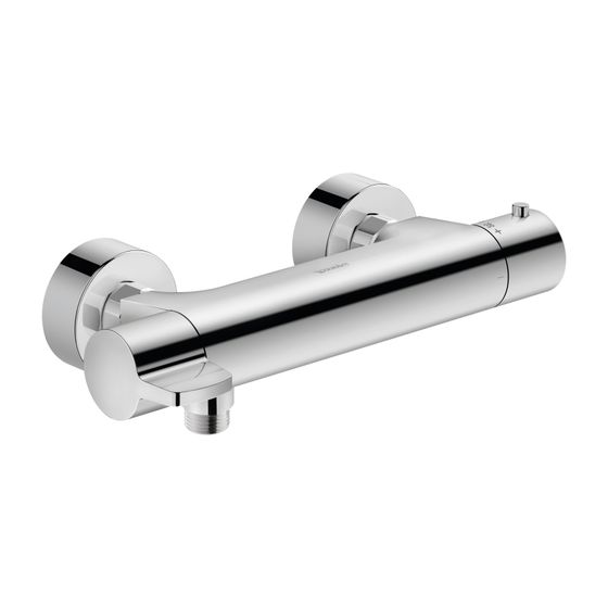 Duravit B.1 Brausethermostat Aufputz, Chrom HG, Thermostatk. Ausladung 70 mm, S-Ansch. 1/2