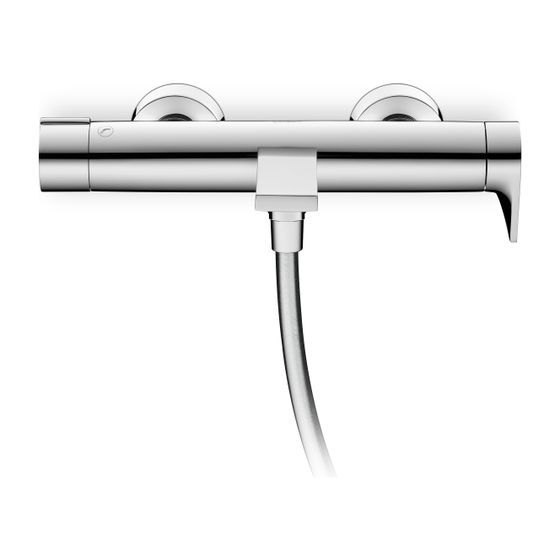 Duravit Tulum by Starck Einhebel-Wannenmischer Aufputz, Chrom, Anschlussart S-Anschlüsse, 1/2