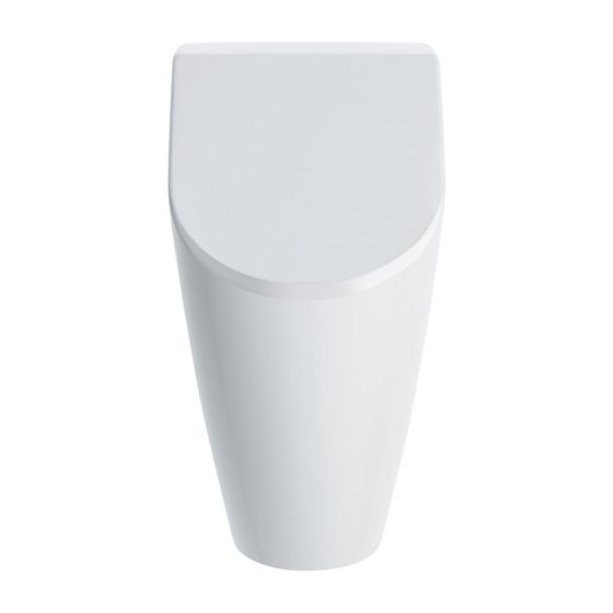 Duravit Urinal Deckel ME by Starck Weiß, 334x307x35mm, mit Absenkautomatik, Chrom Scharnier