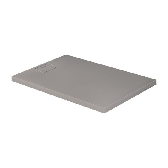 Duravit Stonetto Duschwanne Halbeinbau Bodenbündig, 800x1200x50mm, Rechteckig, Beton Matt, DC UltraResist, Mineralguss, 50mm