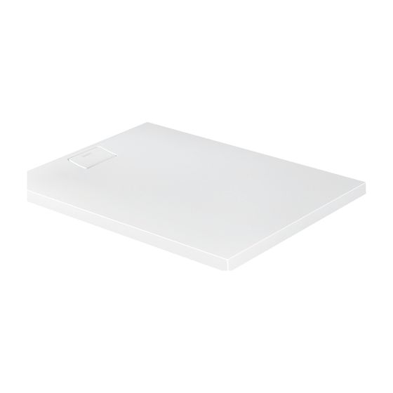 Duravit Stonetto Duschwanne Halbeinbau Bodenbündig, 900x1200x50mm, Rechteckig, Mattweiß, DC UltraResist, Mineralguss, 50mm