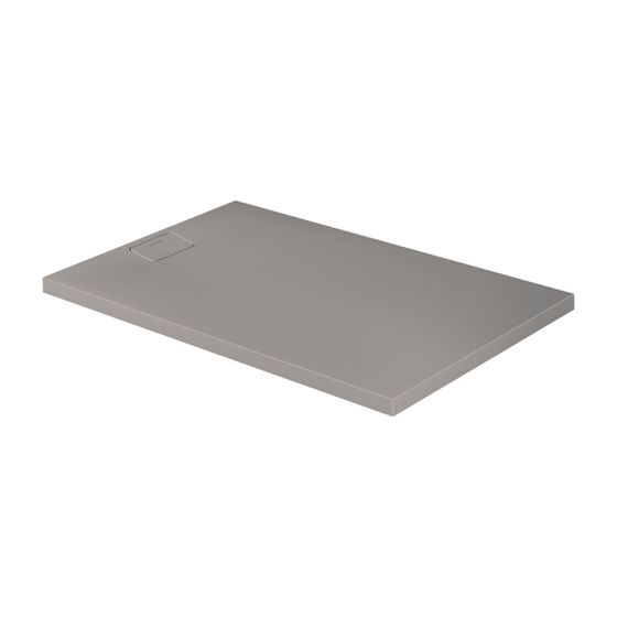 Duravit Stonetto Duschwanne Halbeinbau Bodenbündig, 900x1400x50mm, Rechteckig, Beton Matt, DC UltraResist, Mineralguss, 50mm