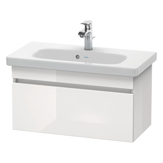 Duravit DuraStyle Waschtischunterbau wandh. 368x730x398mm Compact Nusb.Matt, Dekor/Korpus Mattweiß, Grifflos, 1 Auszug