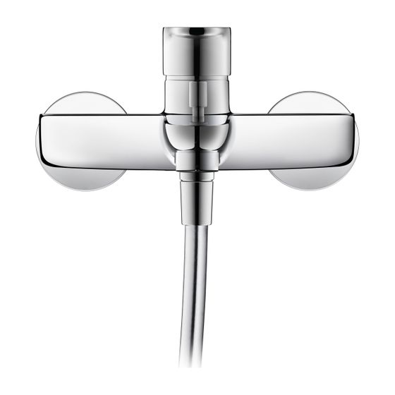 Duravit B.1 Einhebel-Wannenmischer Aufputz, Chrom, 20,5l/min, S-Anschlüsse 1/2
