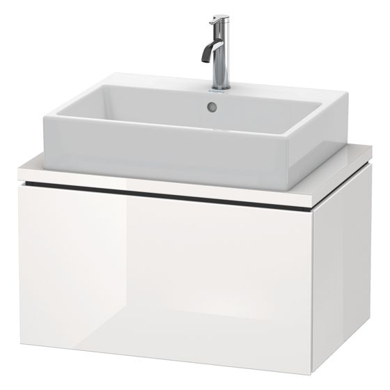 Duravit L-Cube Konsolenwaschtischunterbau wandh 477x720x400mm Compact, Eiche Marmoriert Matt, ohne KSP, Dekor, 1 AZ, Grifflos