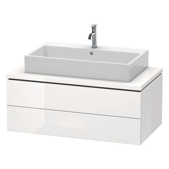 Duravit L-Cube Konsolenwaschtischunterbau wandh. 547x1020x400mm ohne KSP Eiche Marmoriert Matt, Dekor, 2 Schubkästen, Grifflos