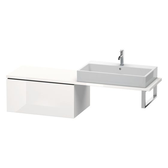 Duravit L-Cube Unterschrank für Konsole 547x820x400mm 1 Auszug Eiche Marmoriert Matt mit KSP Grifflos