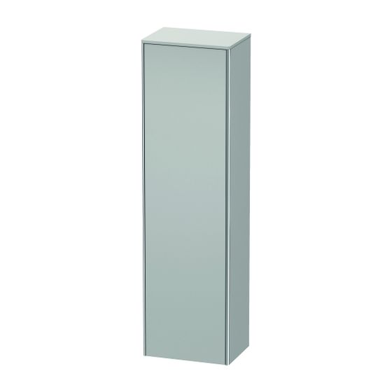 Duravit XSquare Hochschrank Lack 356x500x1776mm Nordic Weiß SDM, 1 Tür R, Grifflos, 4 Glasfachböden mit Aluträgersystem, 20mm