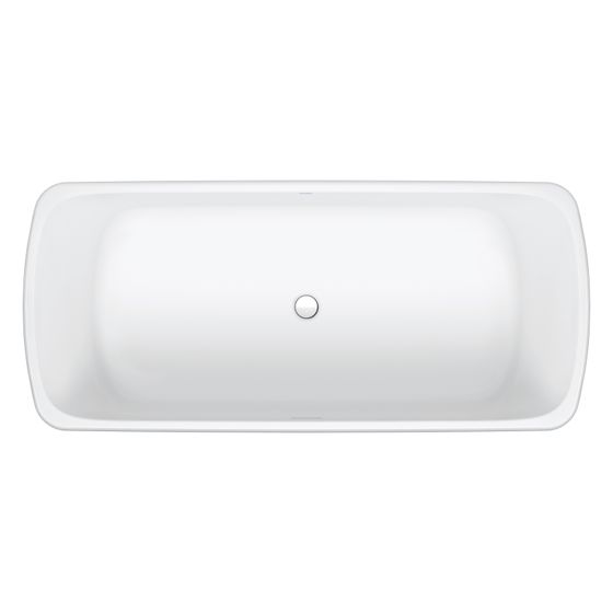 Duravit Qatego Badewanne600x800x1800mm, 264l, Mattweiß, Rechteckig, Freistehend, 2 Rückenschrägen Nahtlose Verkleidung