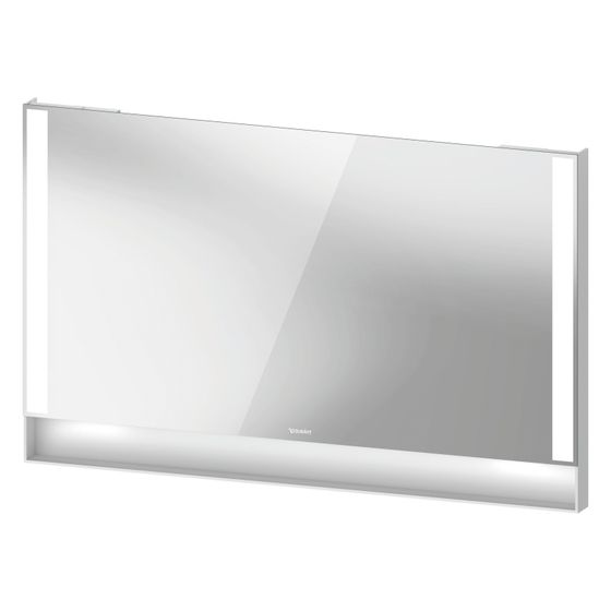 Duravit Qatego SpiegelWandmontage 65x1200x750mm, Mattweiß, LED, 32W, Betätigung Sensorschalter unten/mitte