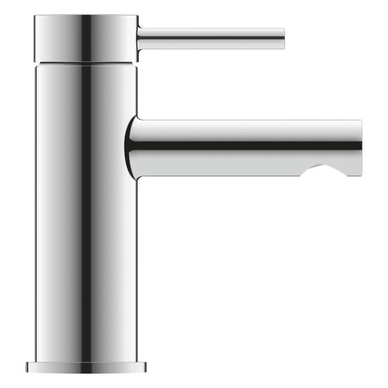 Duravit Circle Einhebel-Waschtischmischer S MinusFlow, MinusFlow, Chrom 3l/min, Hebelgriff, Ausladung 100mm, Höhe 152mm