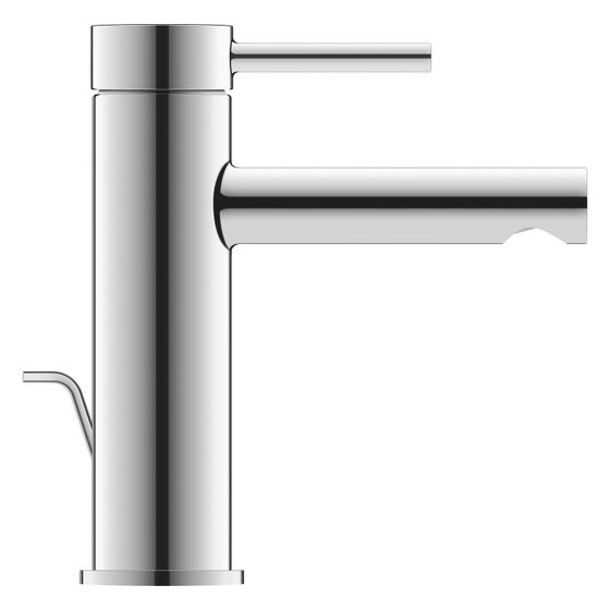 Duravit Circle Einhebel-Waschtischmischer M, Chrom 4,5l/min, mit Garnitur, Hebelgriff, Ausladung 117mm, Höhe 176mm, Normalstrahl
