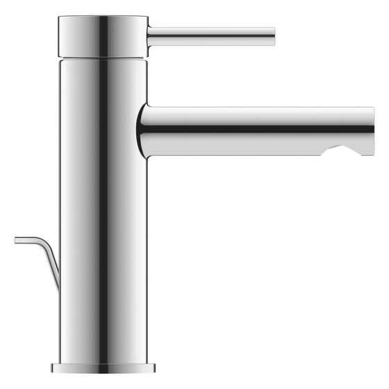 Duravit Circle Einhebel-Waschtischmischer M MinusFlow, MinusFlow, Chrom 3l/min, mit Garnitur, Hebelgriff, Aus.117mm, Höhe 176mm