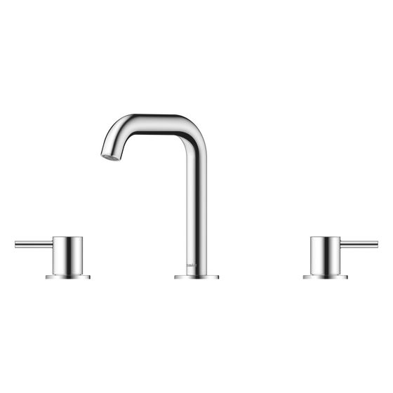 Duravit Circle 3-Loch Waschtischarmatur Keramikmischsystem, Chrom HG, Ausladung 140mm, 5l/min Durchflussmenge bei 3bar