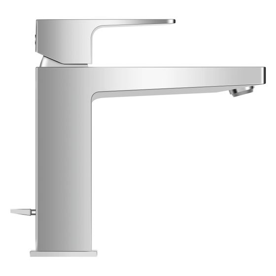 Duravit Manhattan Einhebel-Waschtischmischer M, Chrom, 4,5l/min, mit Garnitur, Hebelgriff, Ausladung 129mm, Höhe 170mm