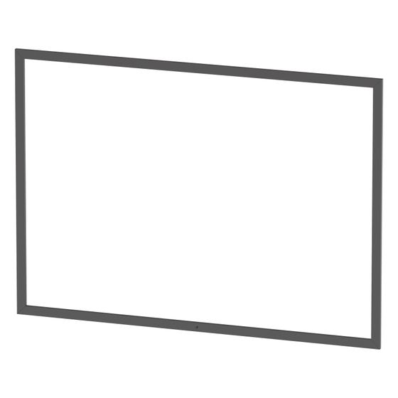 Duravit L-Cube Einbaurahmen, Aufsatz, 1050x10x751mm, Zerlegt, Graphit Aluminium Matt, Aluprofil, Touch-LED, für Spiegels. L-Cube