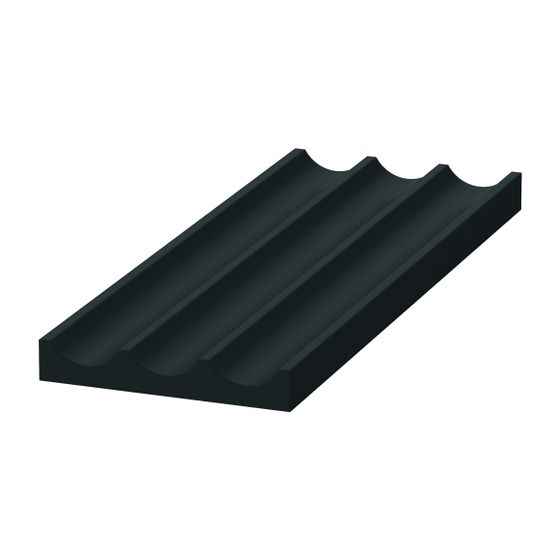 Duravit Universal Inneneinteilung, Diamantschwarz, passen für Waschtischunterbau Serie Qatego, Vitrium, UV9578000000000