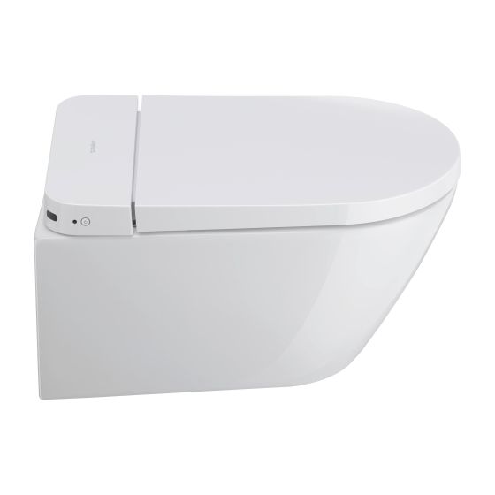 Duravit SensoWash D-Neo Kompakt Dusch-WC aus Thermoplast 580x375x405mm, wandhäng., Tiefspüler, rimless, HygieneGlaze, 4,5/3l