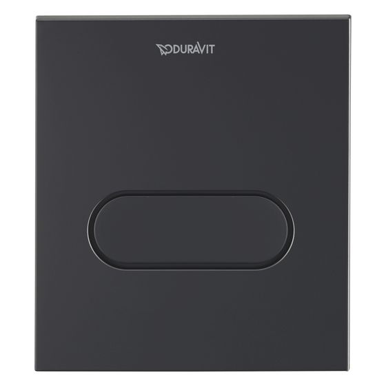 Duravit DuraSystem A1 Betätigungsplatte mechanisch für Urinal Aufgesetzt, Mattschwarz