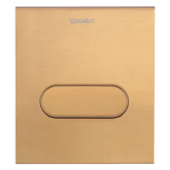 Duravit DuraSystem A1 Betätigungsplatte mechanisch für Urinal Aufgesetzt, Bronze gebürstet