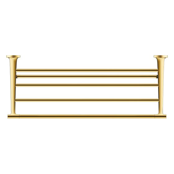 Duravit Starck T Handtuchablage 232x610x118mm, Gold poliert