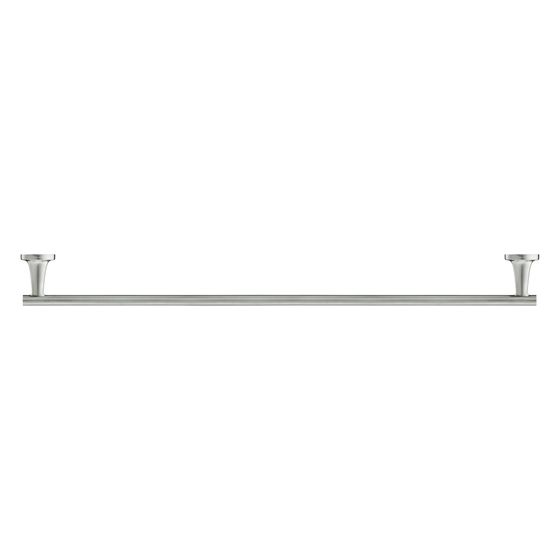 Duravit Starck T Handtuchhalter 73x810x50mm, Edelstahl gebürstet, Messing, 1 Arm, mit Befestigungsmaterial