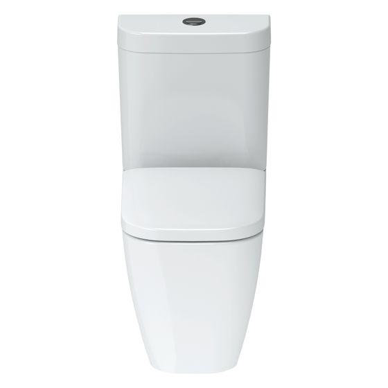 Duravit Happy D.2 Stand WC für Kombination 630x365x415mm, Weiß Hochglanz, 4,5/3l, Tiefspüler, geschlossen, waagerecht/senkrecht
