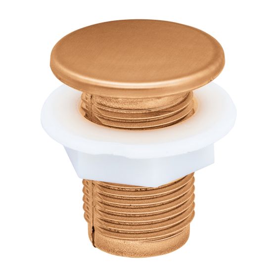 Duravit Ablaufgarnituren Blindstopfen, 25x25x30mm, Bronze gebürstet