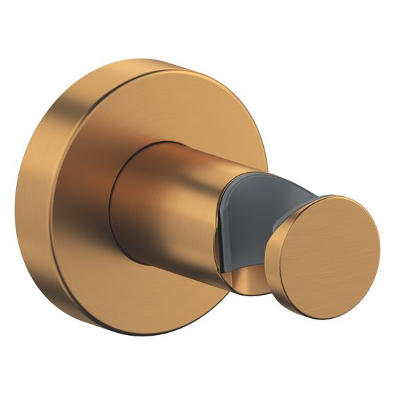 Duravit Brausehalter Konisch, 55x102mm, Messing, rund, Bronze gebürstet