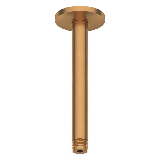Duravit Brausearm Länge 200mm Deckemontage Rosette rund, Bronze gebürstet