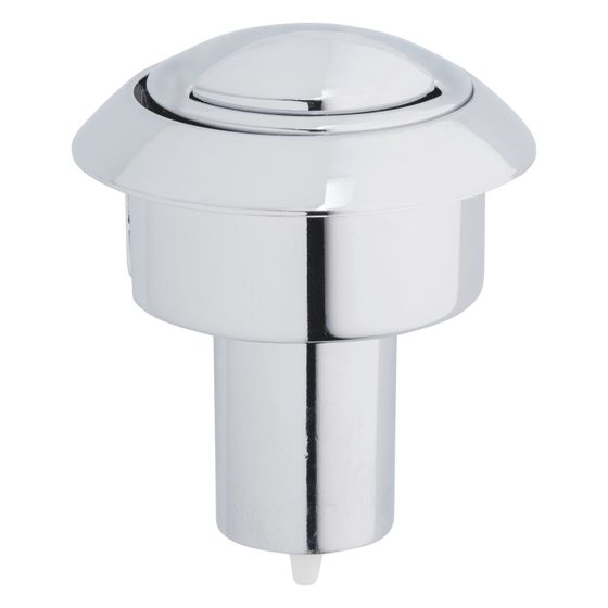 Duravit Druckknopf, Dual Flush, Chrom poliert, Kunststoff, Bedienung oben, 0075071000