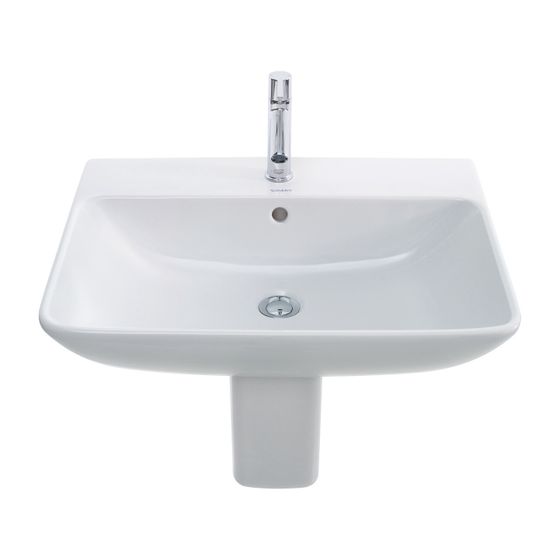 Duravit ME by Starck Standsäule aus Keramik 210x175x735mm, Weiß Hochglanz, bodenstehend, für 233565, 233560, 233555