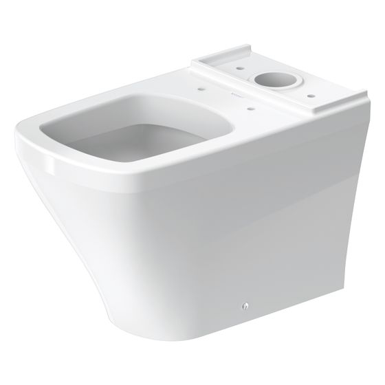 Duravit DuraStyle Stand WC für Kombination 630x370x420mm, Weiß Hochglanz, 4,5l, Tiefspüler, geschlossen, waagerecht