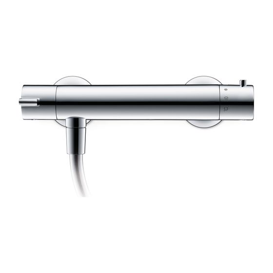 Duravit Brausethermostat B.2 Aufputz, Chrom HG, Thermostatk. Ausladung 70 mm, S-Ansch. 1/2