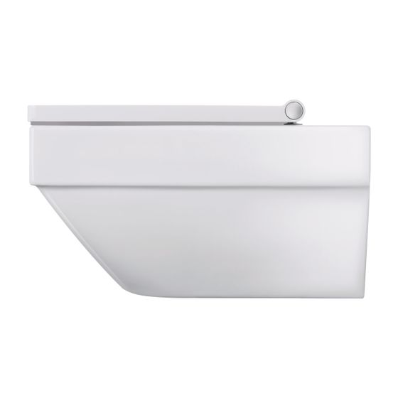 Duravit Wand-WC Vero Air 570x370x355mm, Weiß Hochglanz, 4,5l, Tiefspüler, rimless, waagerecht