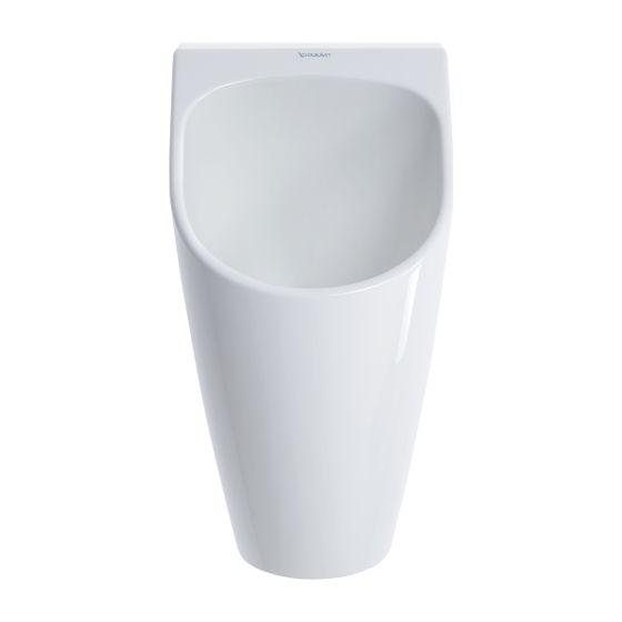 Duravit Wasserloses Urinal ME by Starck 355x300x585mm, Weiß Hochglanz, Abgang horizontal, GV, Befestigungsmaterial
