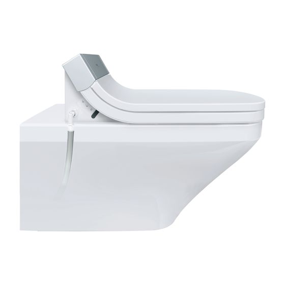 Duravit DuraStyle Wand-WC 620x370x345mm, Weiß Hochglanz, 4,5l, WonderGliss, Tiefspüler, geschlossen, waagerecht