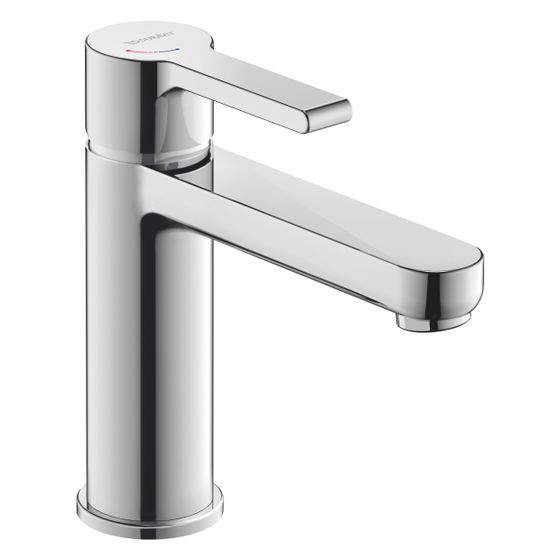 Duravit B.2 Einhebel-Waschtischmischer M FreshStart und MinusFlow, Chrom, 4l/min, Ausladung 139mm, Höhe 165mm