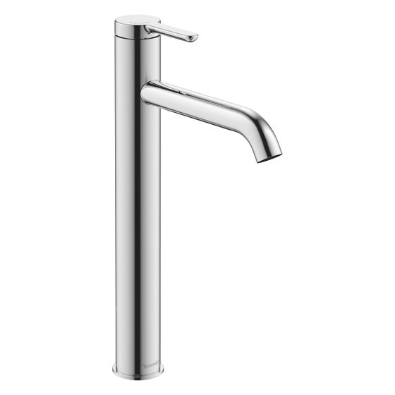 Duravit C.1 Einhebel-Waschtischmischer XL FreshStart und MinusFlow, Chrom, 4l/min, Ausladung 166mm, Höhe 322mm