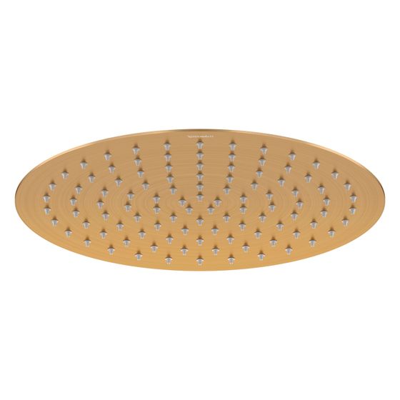 Duravit Kopfbrause Bronze gebürstet Edelstahl Rund d. Kopfbrause 300mm 25 5l/min Rain Decken-/Wandmontage