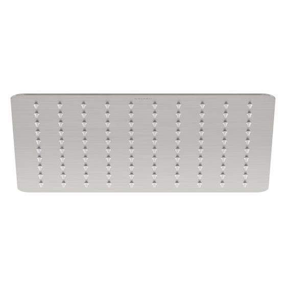 Duravit Kopfbrause Edelstahl gebürstet Edelstahl Eckig 300x300mm 26l/min Rain Decken-/Wandmontage