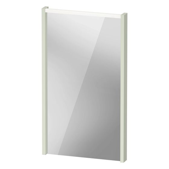 Duravit D-Code Spiegel Wandmontage 50x400x700mm Blassgrün Matt LED oben 3W Betätigung extern
