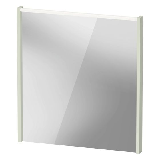 Duravit D-Code Spiegel Wandmontage 50x650x700mm Blassgrün Matt LED oben 5W Betätigung extern