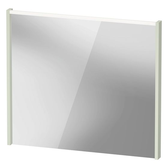 Duravit D-Code Spiegel Wandmontage 50x800x700mm Blassgrün Matt LED oben 6W Betätigung extern