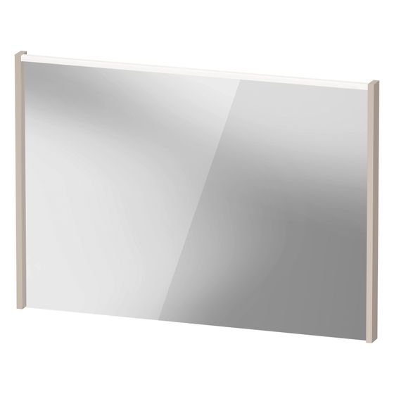Duravit D-Code Spiegel Wandmontage 50x1000x700mm Taupe Matt LED oben 7W Betätigung extern