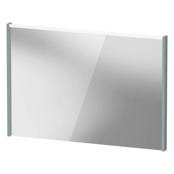 Duravit D-Code Spiegel Wandmontage 50x1000x700mm Fjordgrün Matt LED oben 7W Betätigung extern