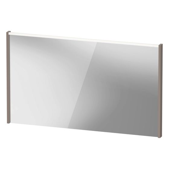 Duravit D-Code Spiegel Wandmontage 50x1200x700mm Basalt Matt LED oben 9W Betätigung extern