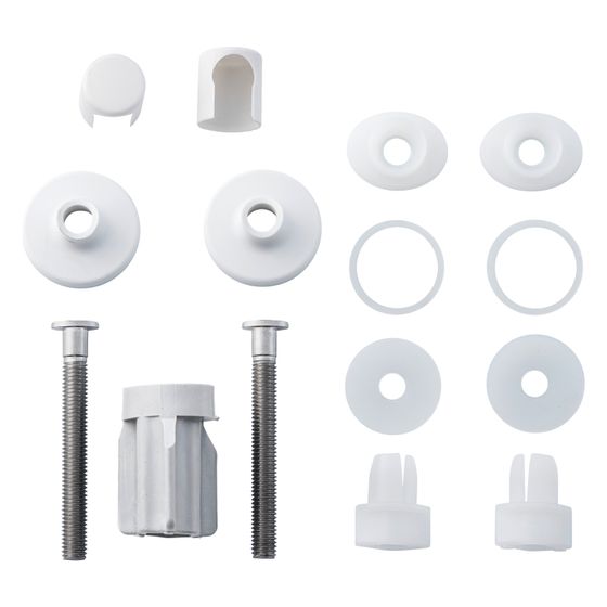 Duravit Befestigung für WC-Sitz D-Code 006739 Kunststoff 0061410000