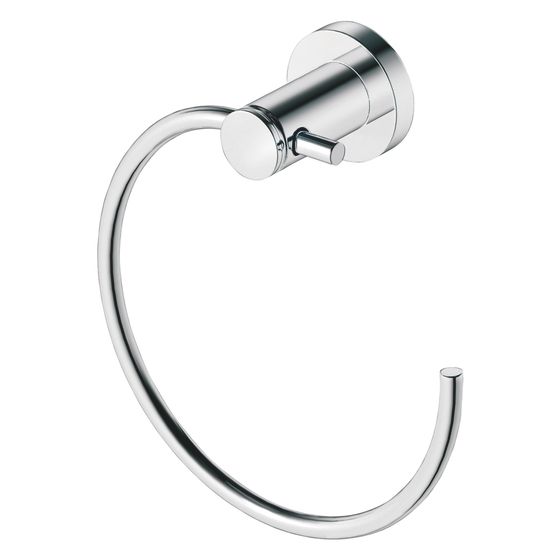 Duravit D-Code Handtuchring 67x169x182mm, Chrom, Schraubbefestigung